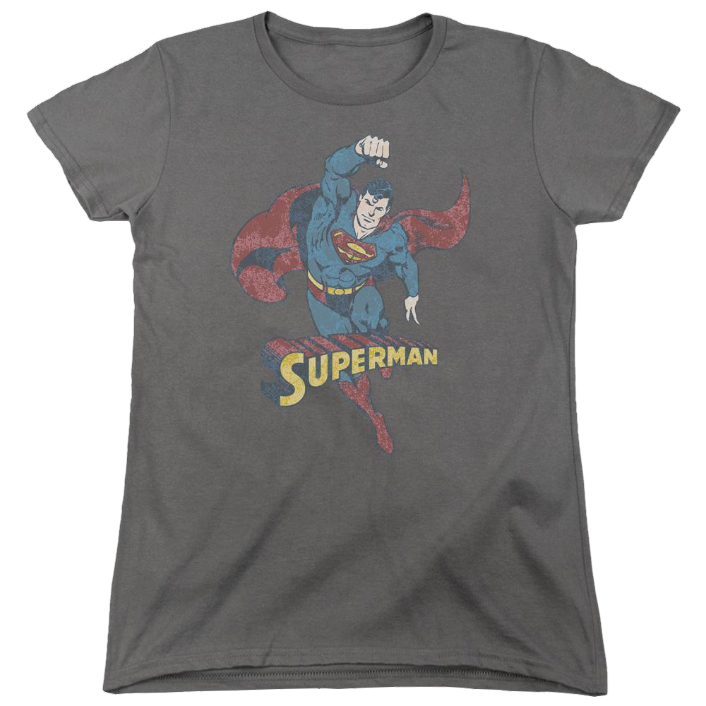 DC Comics Desaturated Superman - Women's T-Shirt Women's T-Shirt Superman   