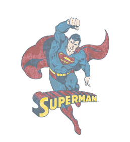 DC Comics Desaturated Superman - Men's V-Neck T-Shirt Men's V-Neck T-Shirt Superman   