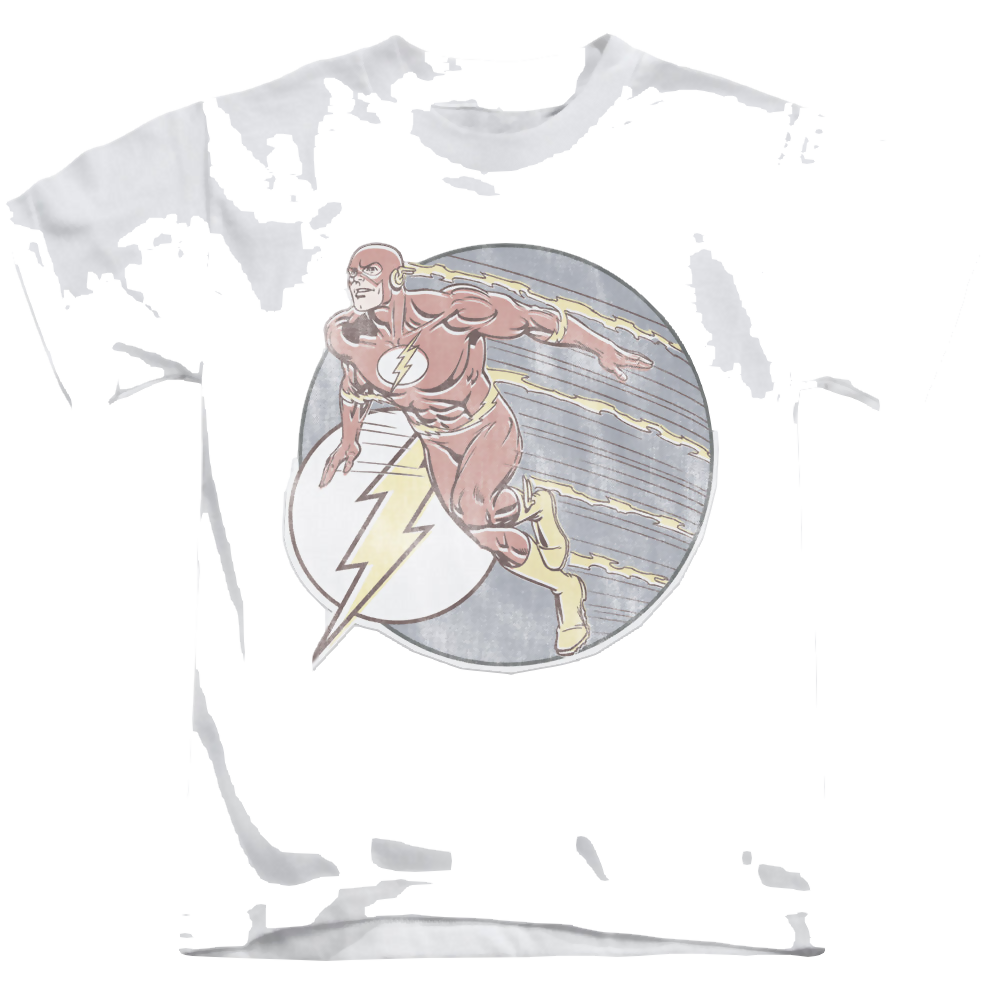 Flash, The Retro Flash Iron On - Kid's T-Shirt Kid's T-Shirt (Ages 4-7) The Flash   