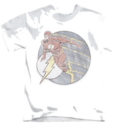 Flash, The Retro Flash Iron On - Kid's T-Shirt Kid's T-Shirt (Ages 4-7) The Flash   