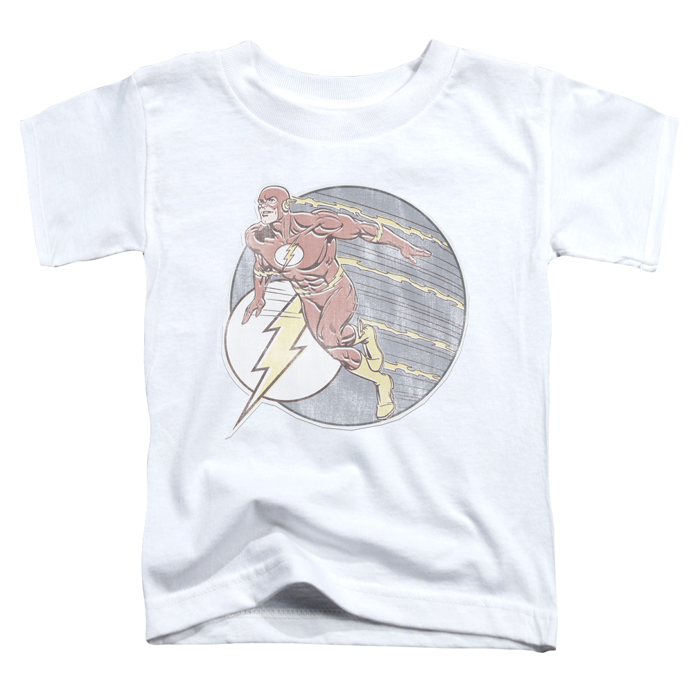 Flash, The Retro Flash Iron On - Toddler T-Shirt Toddler T-Shirt The Flash   