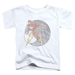 Flash, The Retro Flash Iron On - Toddler T-Shirt Toddler T-Shirt The Flash   