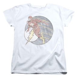 Flash, The Retro Flash Iron On - Women's T-Shirt Women's T-Shirt The Flash   