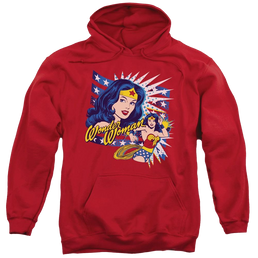 DC Comics Pop Art Wonder - Pullover Hoodie Pullover Hoodie Wonder Woman   