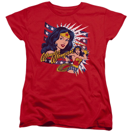 DC Comics Pop Art Wonder - Women's T-Shirt Women's T-Shirt Wonder Woman   