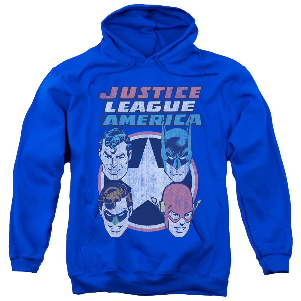 DC Comics 4 Stars - Pullover Hoodie Pullover Hoodie Justice League   