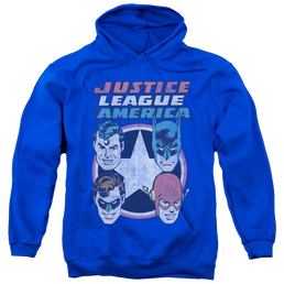 DC Comics 4 Stars - Pullover Hoodie Pullover Hoodie Justice League   