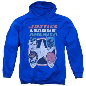 DC Comics 4 Stars - Pullover Hoodie Pullover Hoodie Justice League   