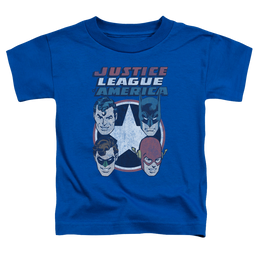 Justice League 4 Stars - Toddler T-Shirt Toddler T-Shirt Justice League   