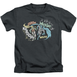 Robin Action Duo - Kid's T-Shirt Kid's T-Shirt (Ages 4-7) Batman   