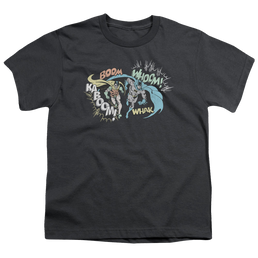 Robin Action Duo - Youth T-Shirt Youth T-Shirt (Ages 8-12) Batman   
