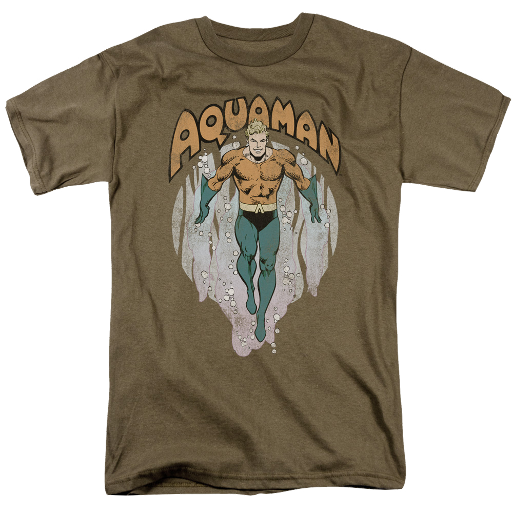 Aquaman From The Depths - Men's Regular Fit T-Shirt Men's Regular Fit T-Shirt Aquaman   