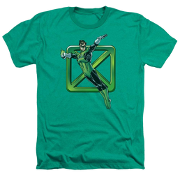 DC Comics Green Cross - Men's Heather T-Shirt Men's Heather T-Shirt Green Lantern   