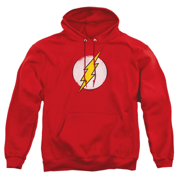 Flash, The Rough Flash Logo - Pullover Hoodie Pullover Hoodie The Flash   
