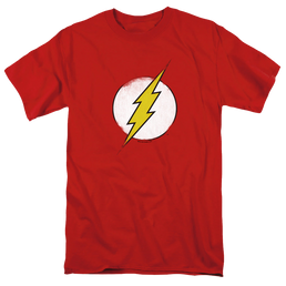 Flash, The Rough Flash Logo - Men's Regular Fit T-Shirt Men's Regular Fit T-Shirt The Flash   