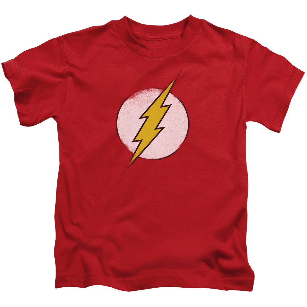 Flash, The Rough Flash Logo - Kid's T-Shirt Kid's T-Shirt (Ages 4-7) The Flash   