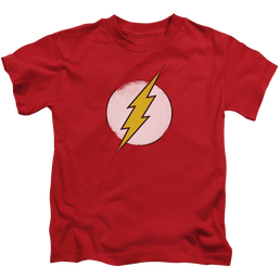 Flash, The Rough Flash Logo - Kid's T-Shirt Kid's T-Shirt (Ages 4-7) The Flash   