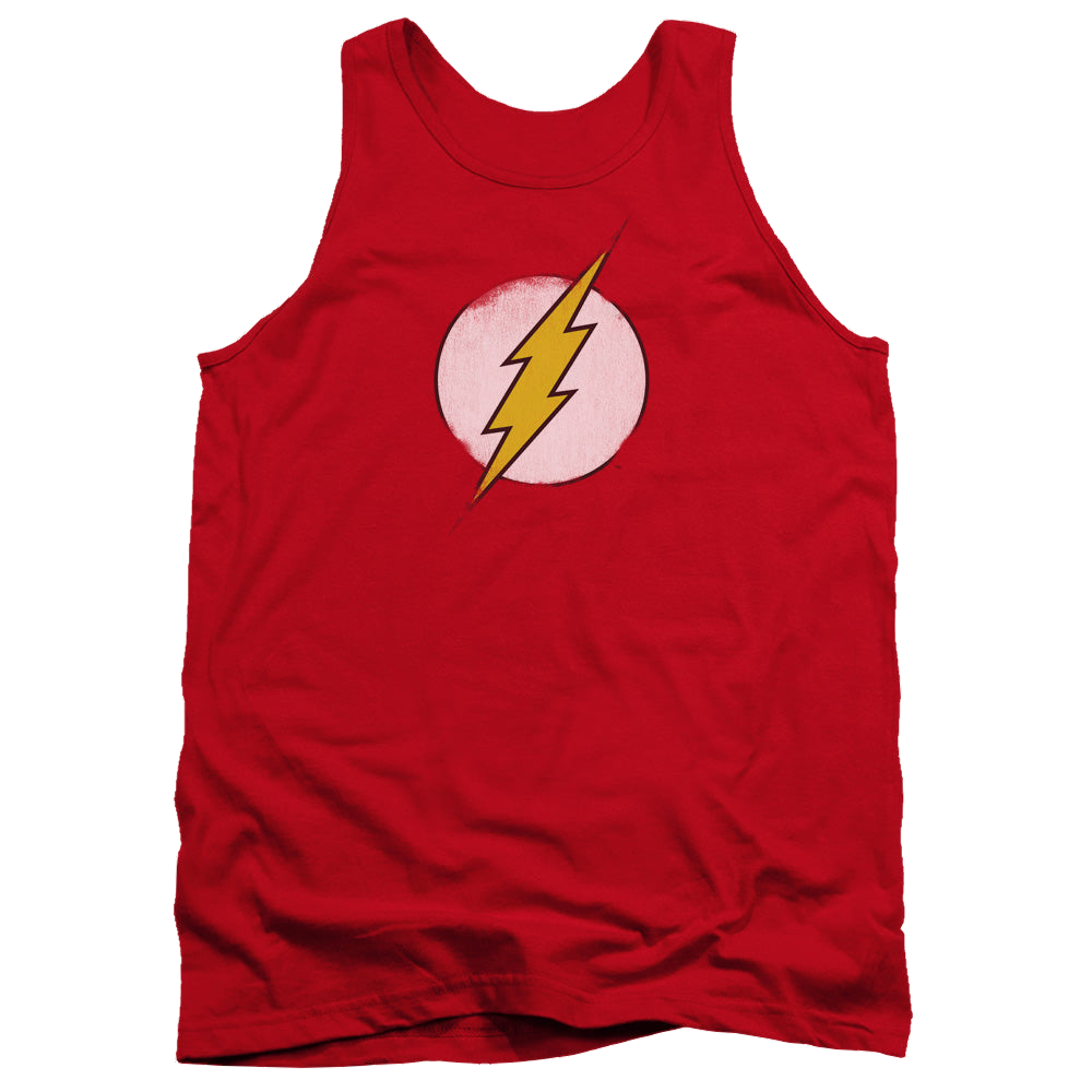 Flash, The Rough Flash Logo - Men's Tank Top Men's Tank The Flash   