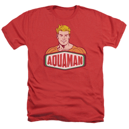 Aquaman Aquaman Sign - Men's Heather T-Shirt Men's Heather T-Shirt Aquaman   