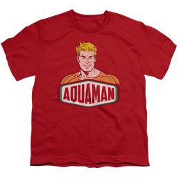 Aquaman Aquaman Sign - Youth T-Shirt Youth T-Shirt (Ages 8-12) Aquaman   