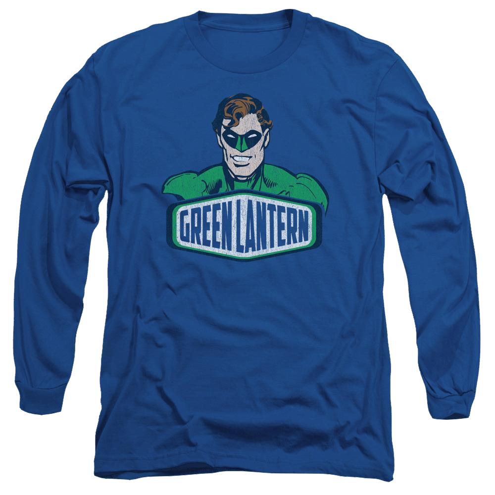 DC Comics Green Lantern Sign - Men's Long Sleeve T-Shirt Men's Long Sleeve T-Shirt Green Lantern   