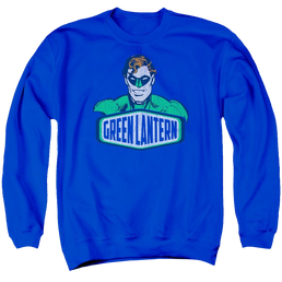 DC Comics Green Lantern Sign - Men's Crewneck Sweatshirt Men's Crewneck Sweatshirt Green Lantern   