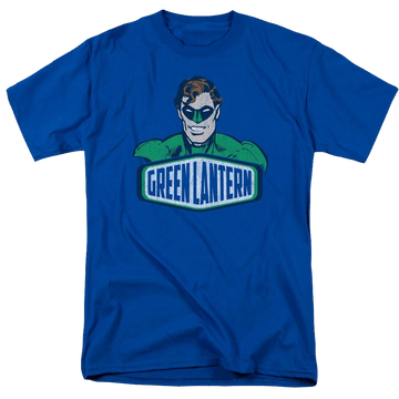 Royal men's regular fit t-shirt with DC Comics Green Lantern Sign graphic