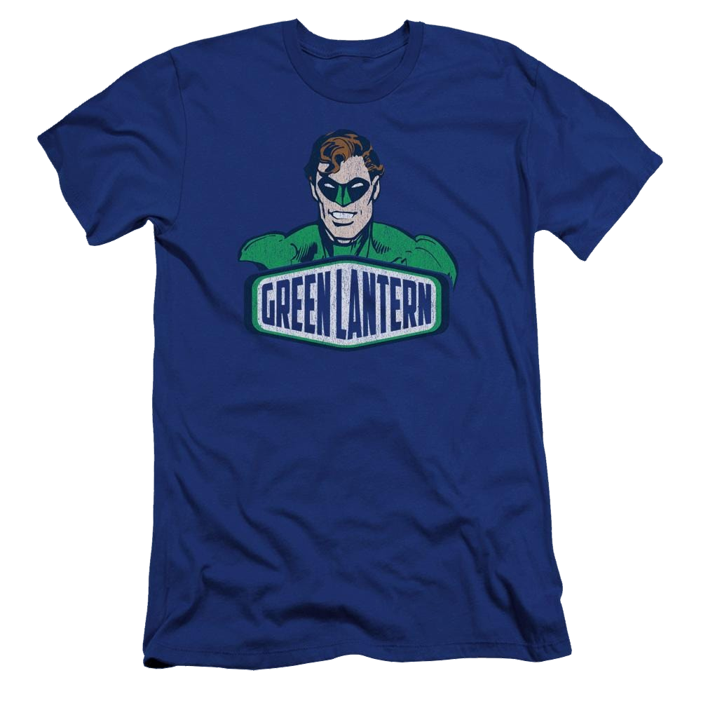 DC Comics Green Lantern Sign - Men's Premium Slim Fit T-Shirt Men's Premium Slim Fit T-Shirt Green Lantern   