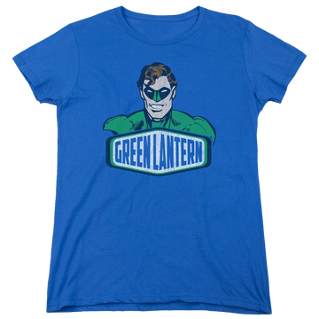 Royal women's t-shirt with DC Comics Green Lantern Sign graphic