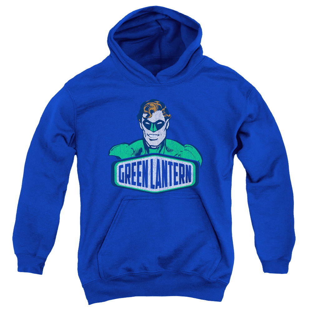 Green Lantern Green Lantern Sign - Youth Hoodie Youth Hoodie (Ages 8-12) Green Lantern   