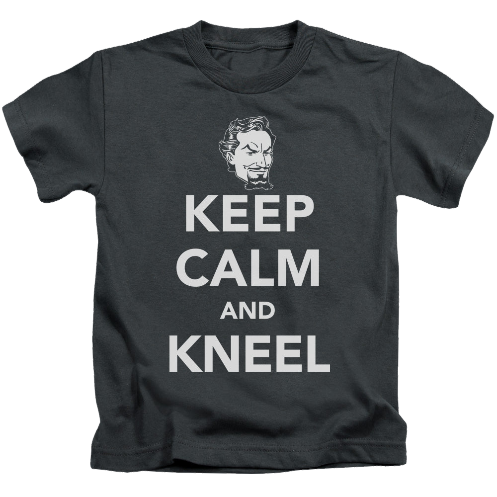 More DC Characters Keep Calm And Kneel - Kid's T-Shirt Kid's T-Shirt (Ages 4-7) DC Comics   