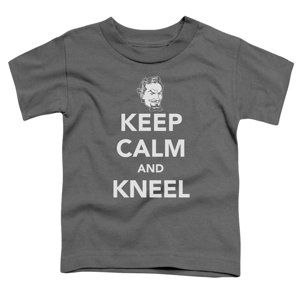 More DC Characters Keep Calm And Kneel - Toddler T-Shirt Toddler T-Shirt DC Comics   