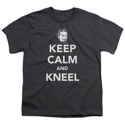 More DC Characters Keep Calm And Kneel - Youth T-Shirt Youth T-Shirt (Ages 8-12) DC Comics   