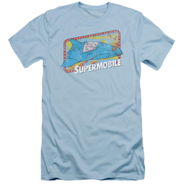 DC Comics Supermobile - Men's Slim Fit T-Shirt Men's Slim Fit T-Shirt Superman   