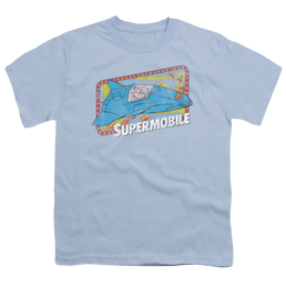 Superman Supermobile - Youth T-Shirt Youth T-Shirt (Ages 8-12) Superman   