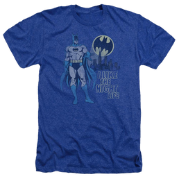 DC Comics Night Life - Men's Heather T-Shirt Men's Heather T-Shirt DC Comics   