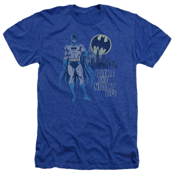 DC Comics Night Life - Men's Heather T-Shirt Men's Heather T-Shirt DC Comics   