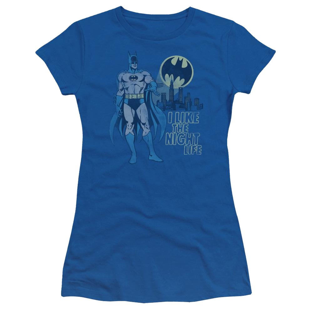 DC Comics Night Life - Juniors T-Shirt Juniors T-Shirt DC Comics   