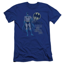 DC Comics Night Life - Men's Premium Slim Fit T-Shirt Men's Premium Slim Fit T-Shirt DC Comics   