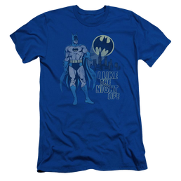 DC Comics Night Life - Men's Slim Fit T-Shirt Men's Slim Fit T-Shirt DC Comics   