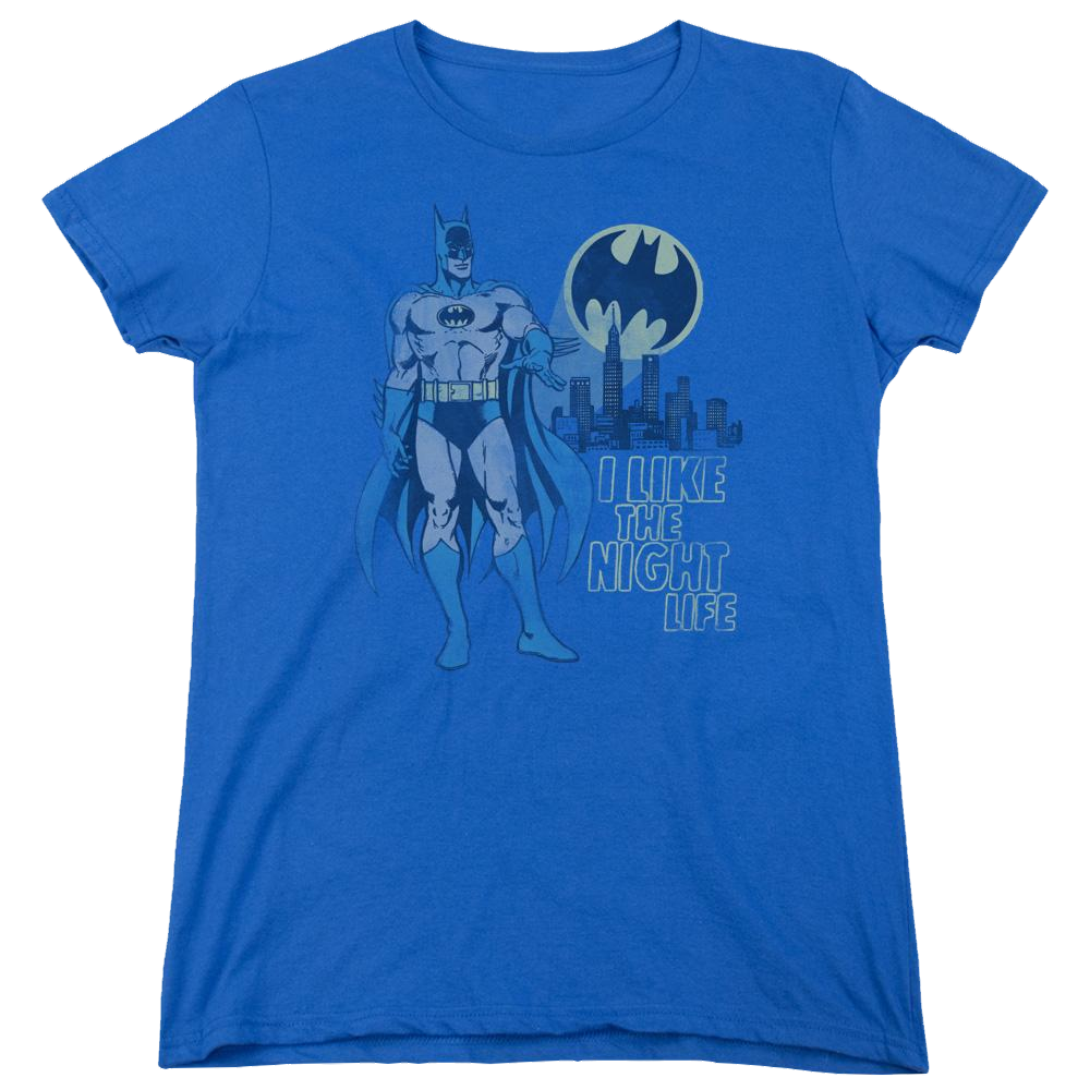DC Comics Night Life - Women's T-Shirt Women's T-Shirt DC Comics   