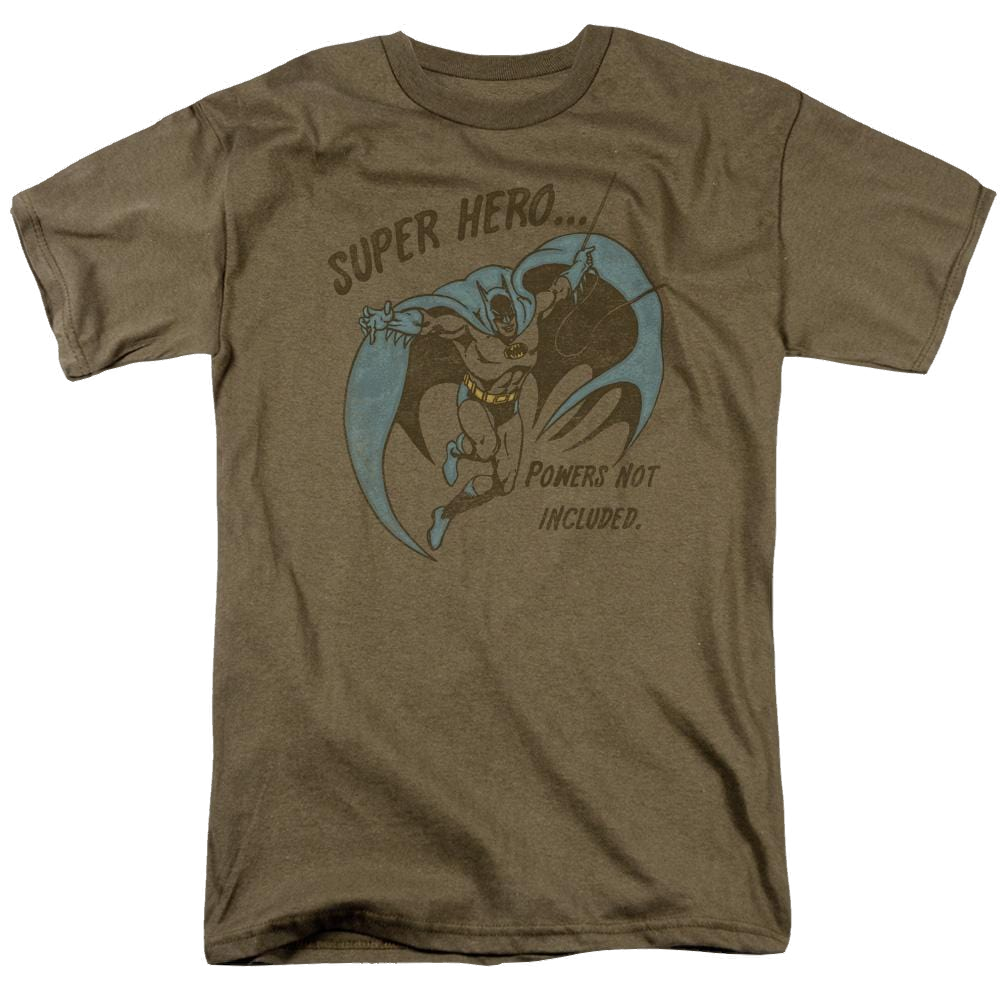 Dc Batman No Powers - Men's Regular Fit T-Shirt Men's Regular Fit T-Shirt Batman   