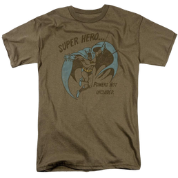 Dc Batman No Powers - Men's Regular Fit T-Shirt Men's Regular Fit T-Shirt Batman   