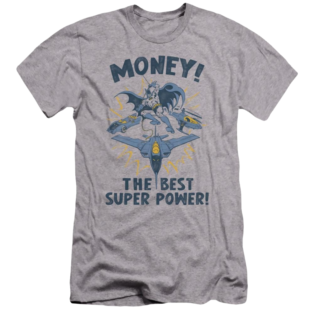 DC Comics Money - Men's Premium Slim Fit T-Shirt Men's Premium Slim Fit T-Shirt Batman   
