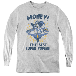 Dc Batman Money - Youth Long Sleeve T-Shirt Youth Long Sleeve T-Shirt Batman   