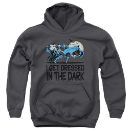 DC Batman Get Dressed - Youth Hoodie Youth Hoodie (Ages 8-12) Batman   