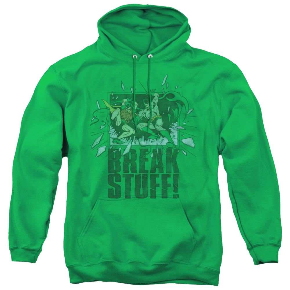 Robin Break Stuff - Pullover Hoodie Pullover Hoodie Batman   
