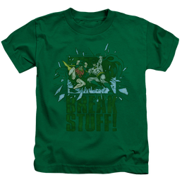 Robin Break Stuff - Kid's T-Shirt Kid's T-Shirt (Ages 4-7) Batman   