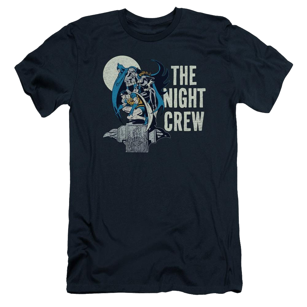 DC Comics Night Crew - Men's Slim Fit T-Shirt Men's Slim Fit T-Shirt Batman   