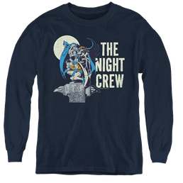 Dc Batman Night Crew - Youth Long Sleeve T-Shirt Youth Long Sleeve T-Shirt Batman   